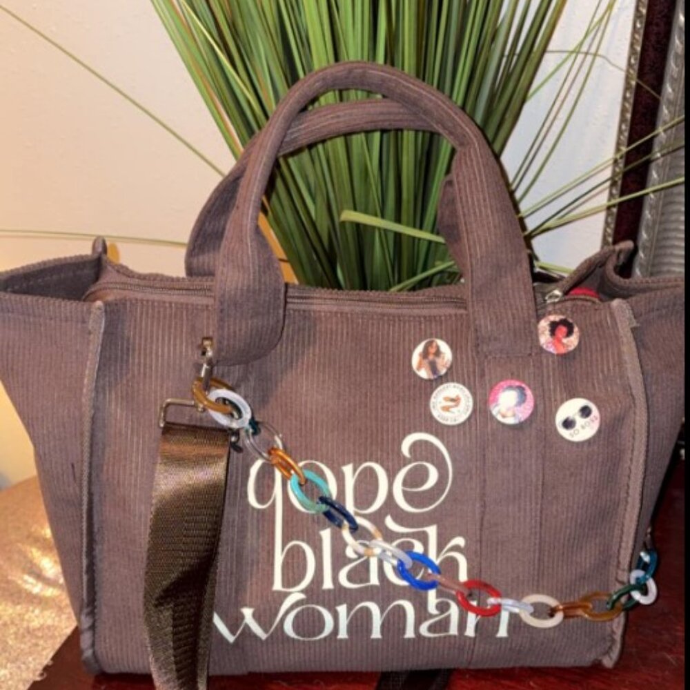🆕Dope Black Woman Tote Bag - RARE ✊🏾👜 - Picture 5 of 8